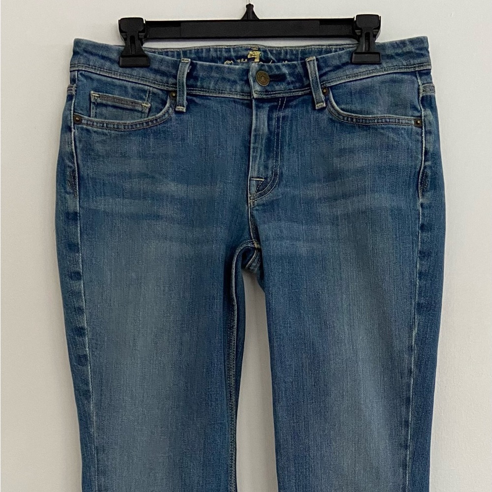 7 For All Mankind Light Blue Flare Jeans